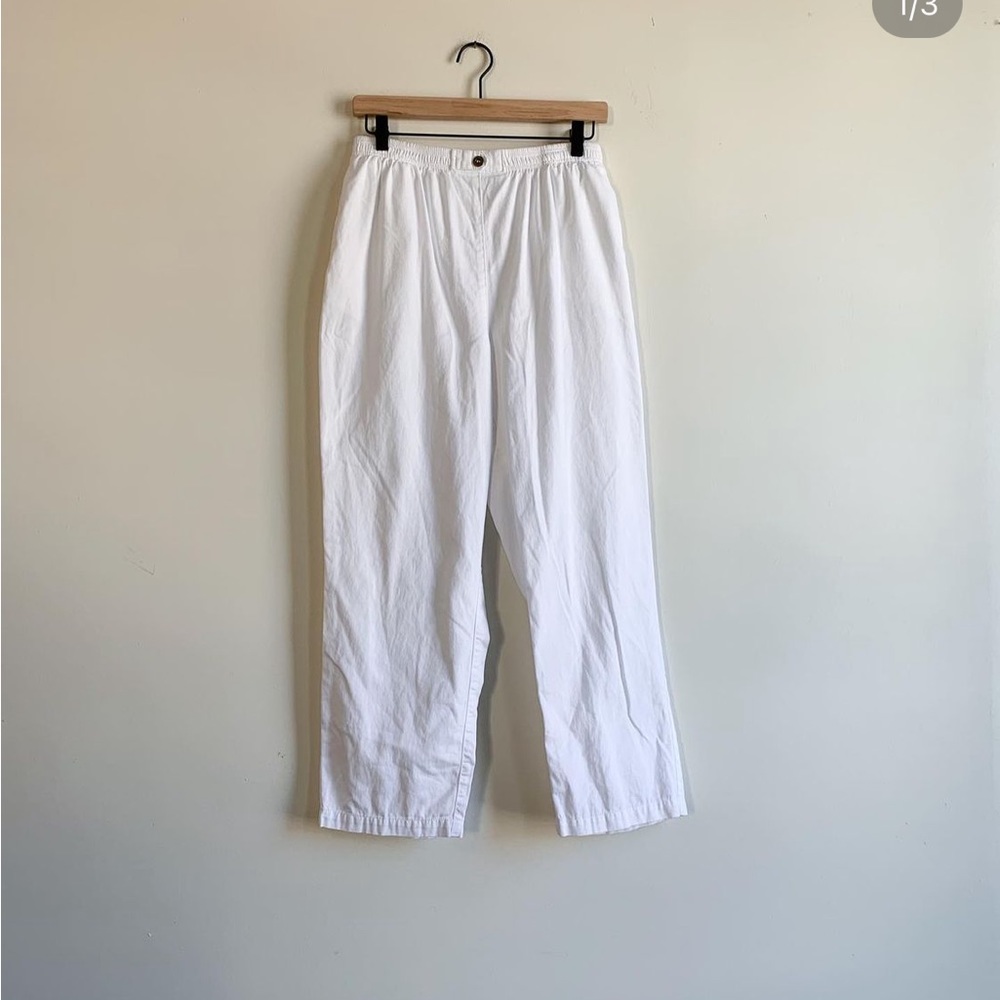 Draper’s & Damon’s Cotton High Rise Pants